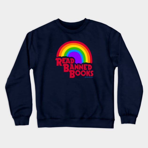 Read Banned Books Crewneck Sweatshirt by Jen Talley Design